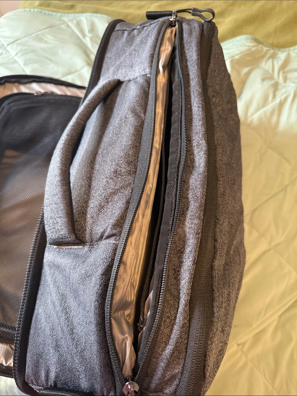 Sherpani Gray Heather Travel Backpack